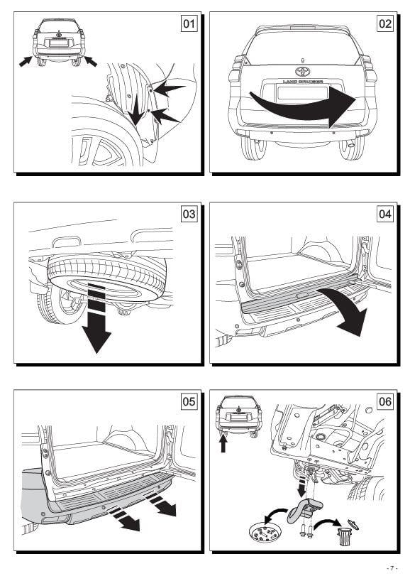 Land Cruiser Anhängerkupplung J150