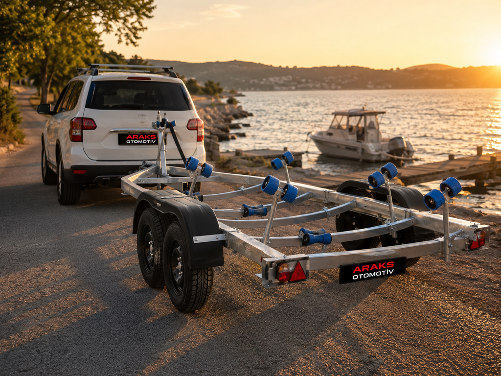 ARX MARINE-02 | Çift Dingilli Tekne Römorku | 750 kg