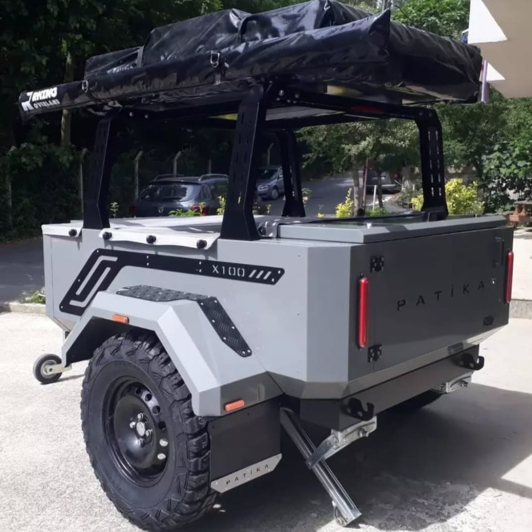 offroad anhänger mit zelt Patika Camper X100 Comfort Camp Anhänger