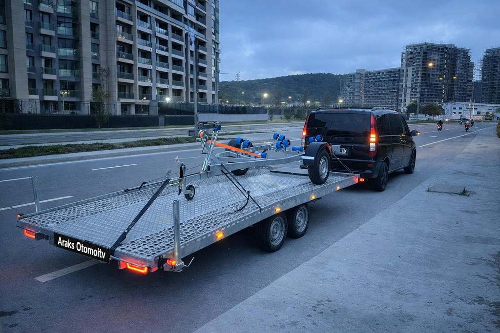 Araç Taşıma Römorku | Güvenli ve Profesyonel Oto Taşıma Treyleri