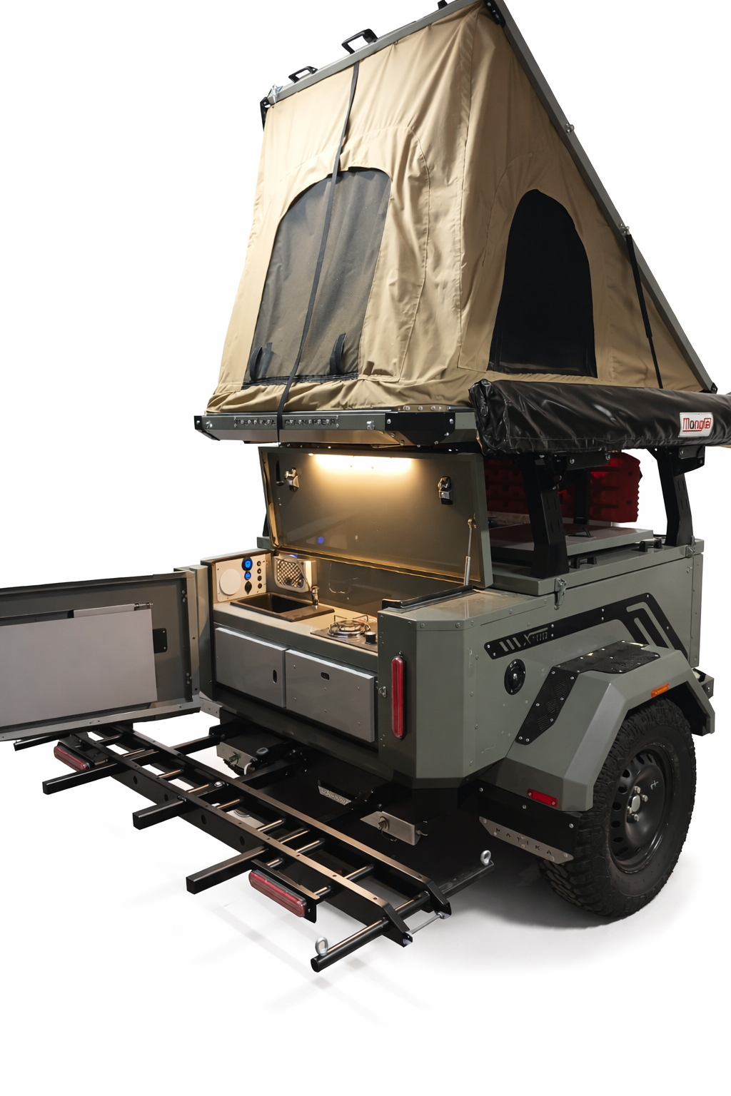 Patika Camper X100 All Terrain Kamp Römorku