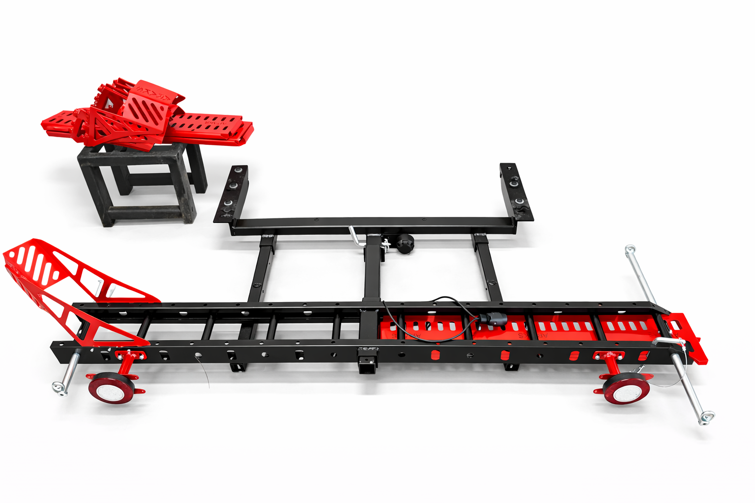 Pratik Motosiklet Taşıyıcı | Araç ve Karavan Arkası Katlanabilir Motor Taşıma Aparatı