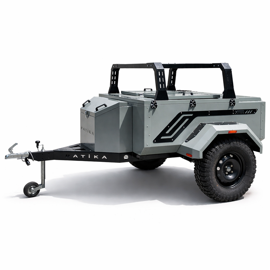 Patika Camper X100 Camping Trailer Standard Equipment