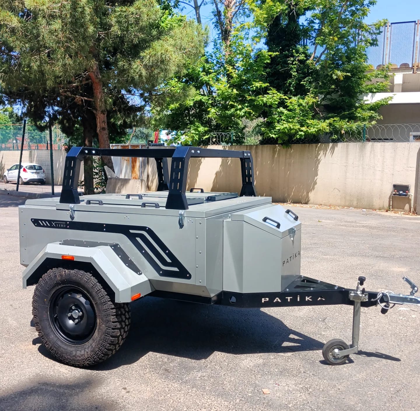 Patika Camper X100 Kamp Römorku Standard Donanım