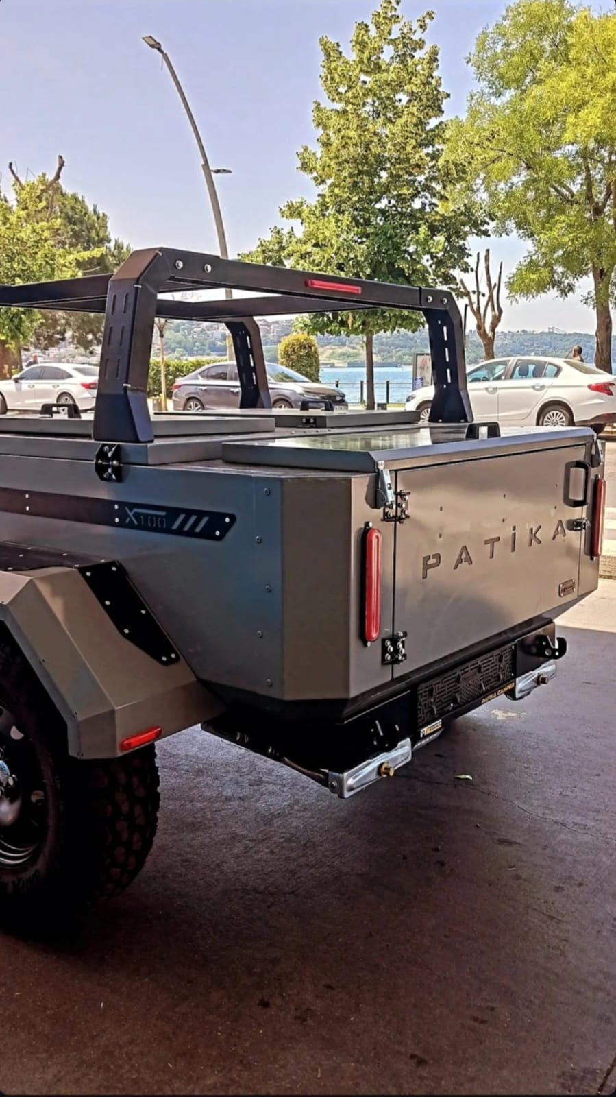 Patika Camper X100 Kamp Römorku Standard Donanım