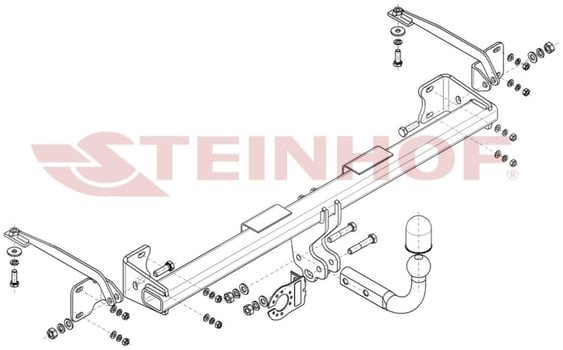 Ford Transit / Tourneo Connect Çeki Demiri 2013–2022 | F-302