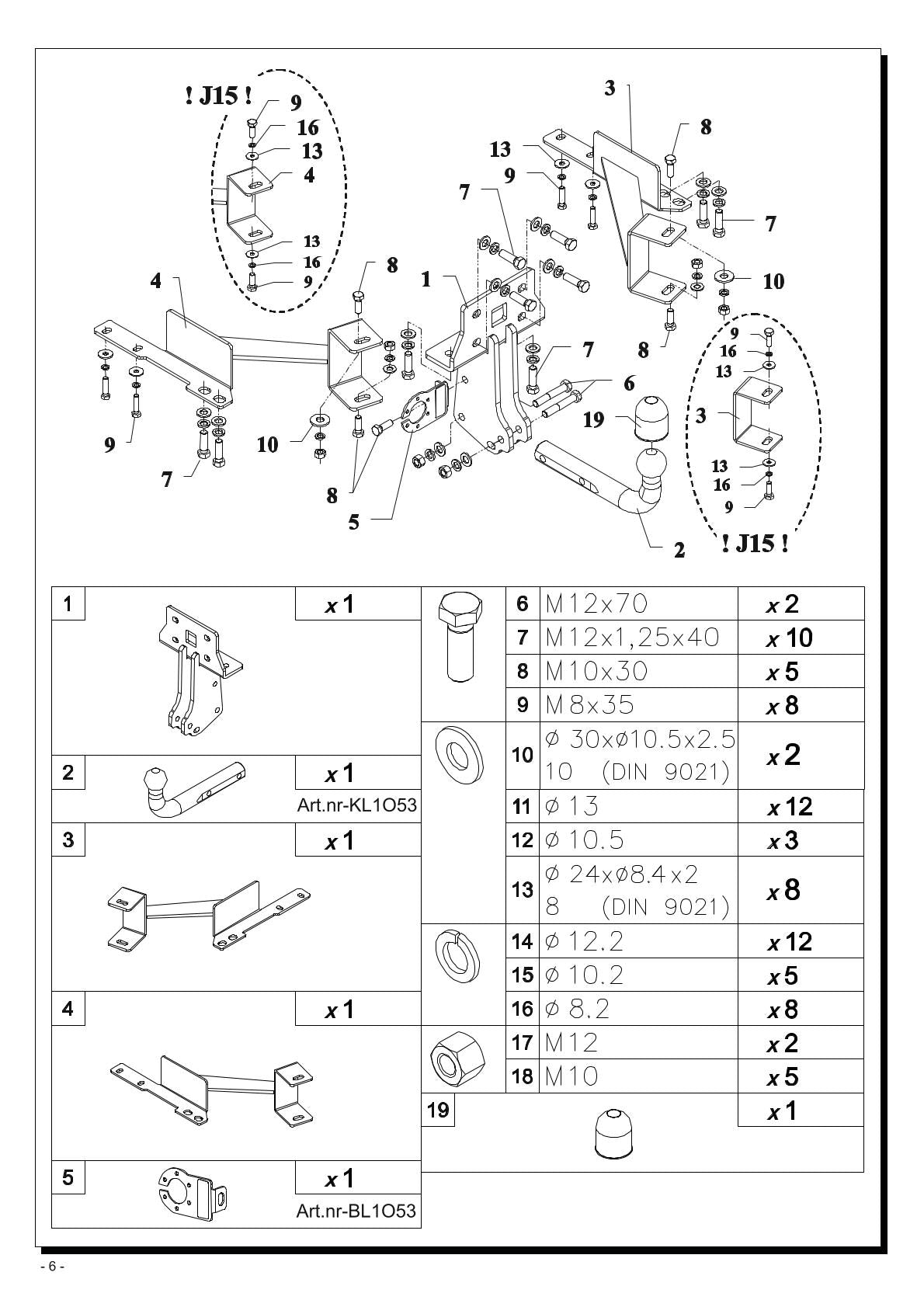 Land Cruiser Tow Bar J150